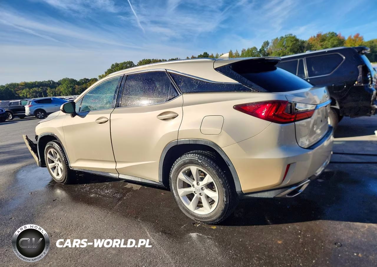 2016 Lexus Rx 350 Base VIN:2T2BZMCA3GC045861 - 2