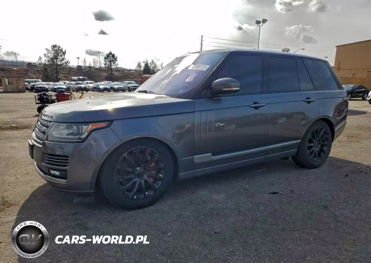 2016 Land Rover Range Rover Supercharged