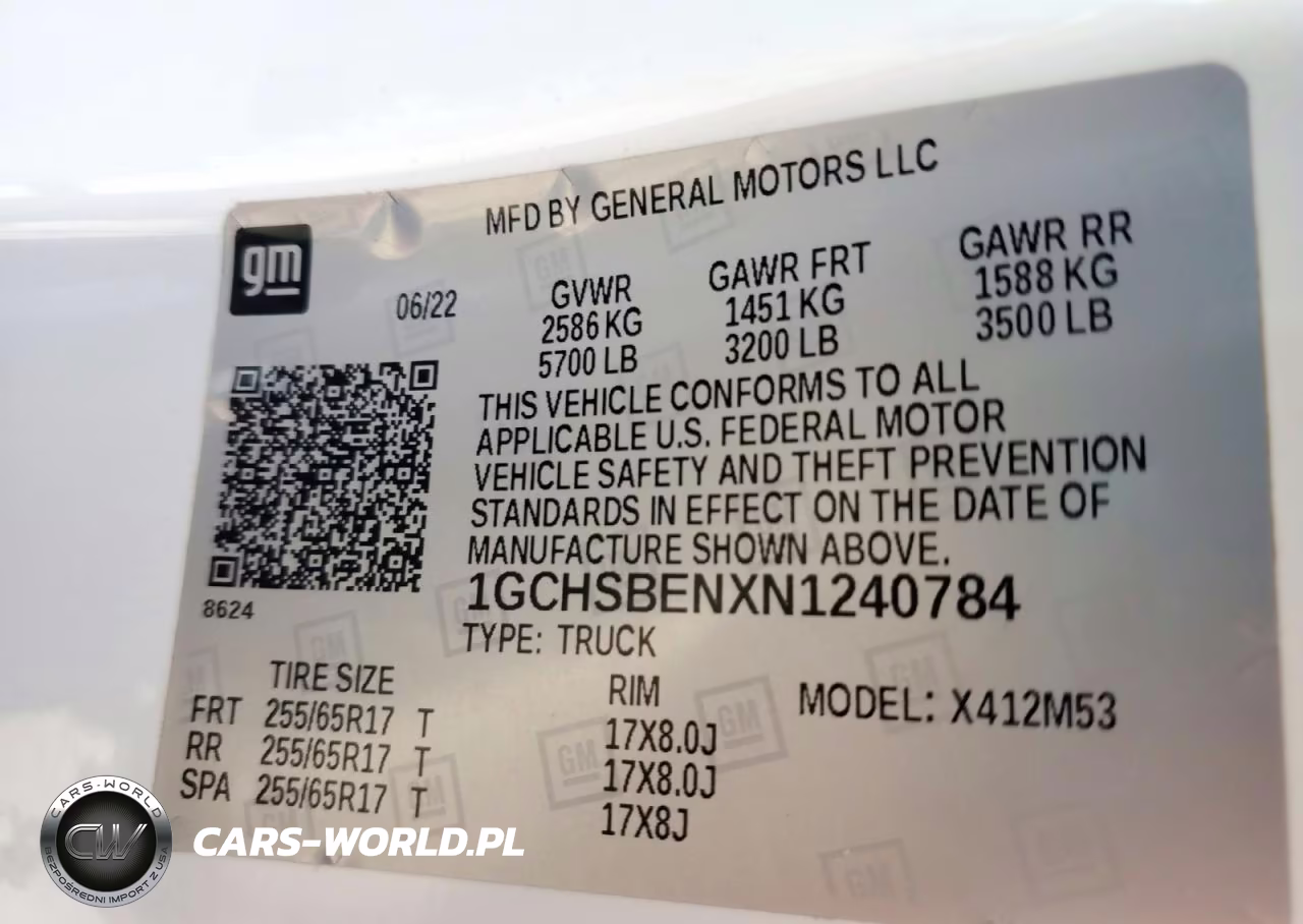 2022 Chevrolet Colorado VIN:1GCHSBENXN1240784 - 12