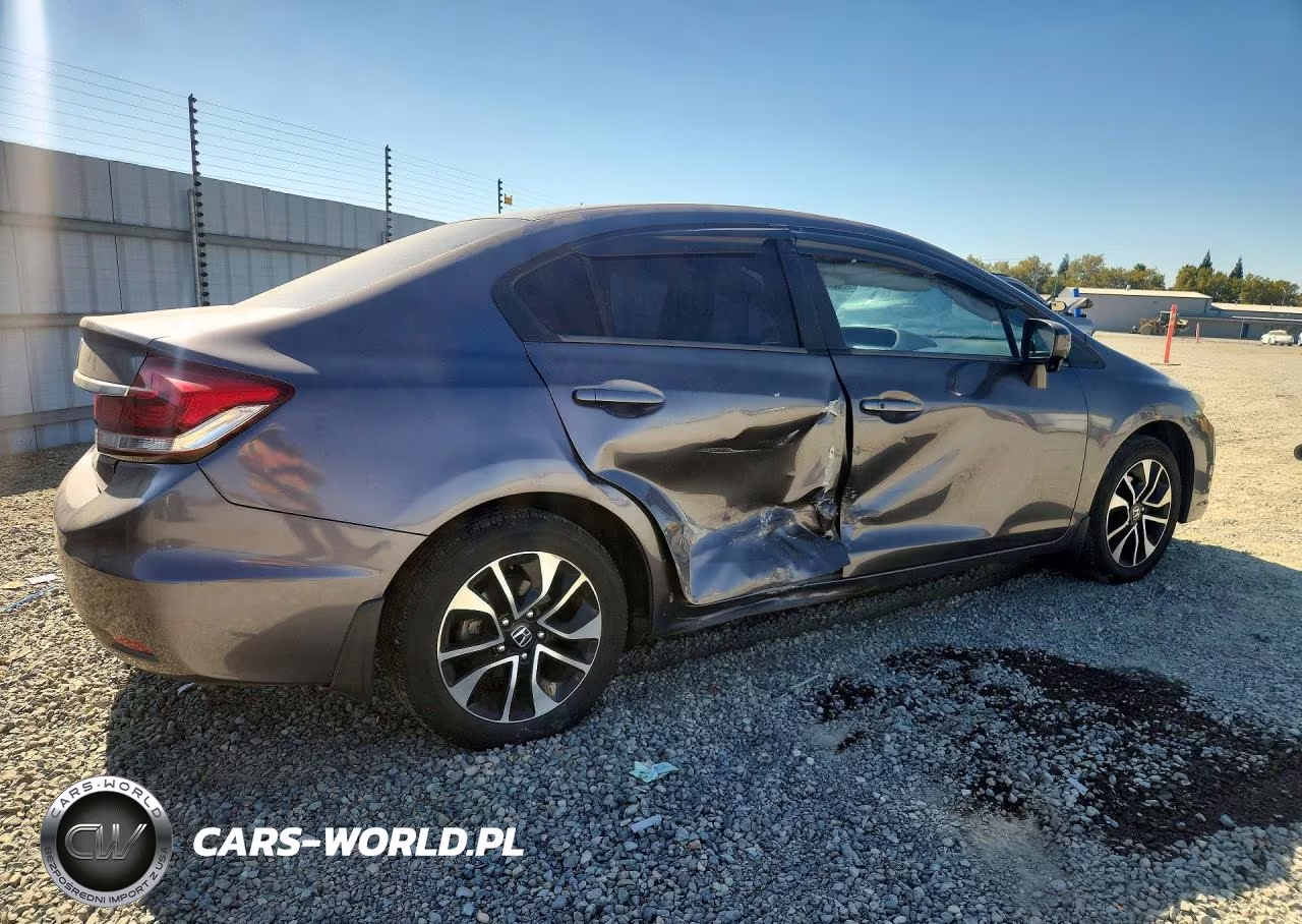 2014 Honda Civic Ex VIN:19XFB2F8XEE032398 - 3