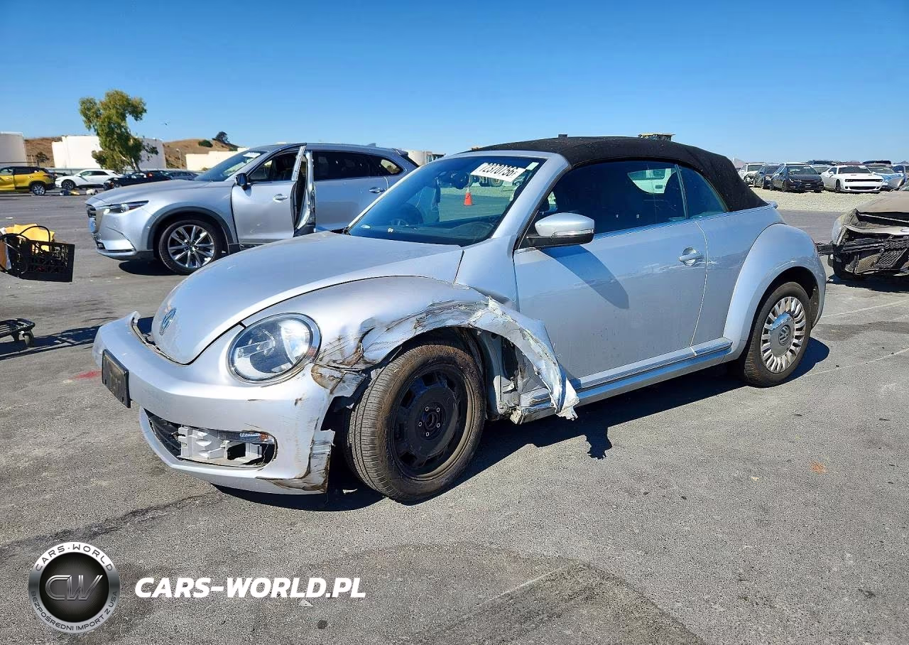 2016 Volkswagen Beetle S-Se VIN:3VW517ATXGM805318 - 1