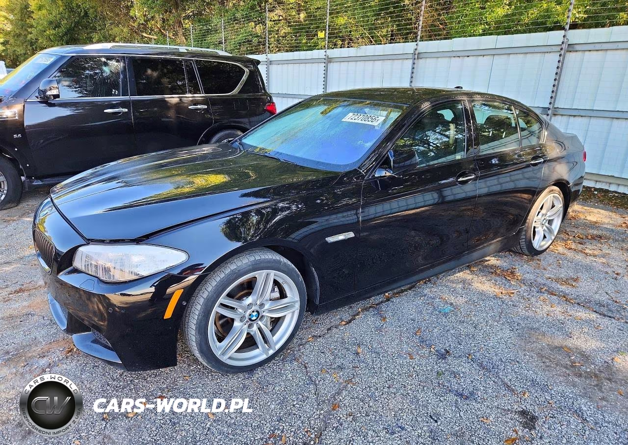 2013 BMW 550 I VIN:WBAFR9C58DDX80501 - 1