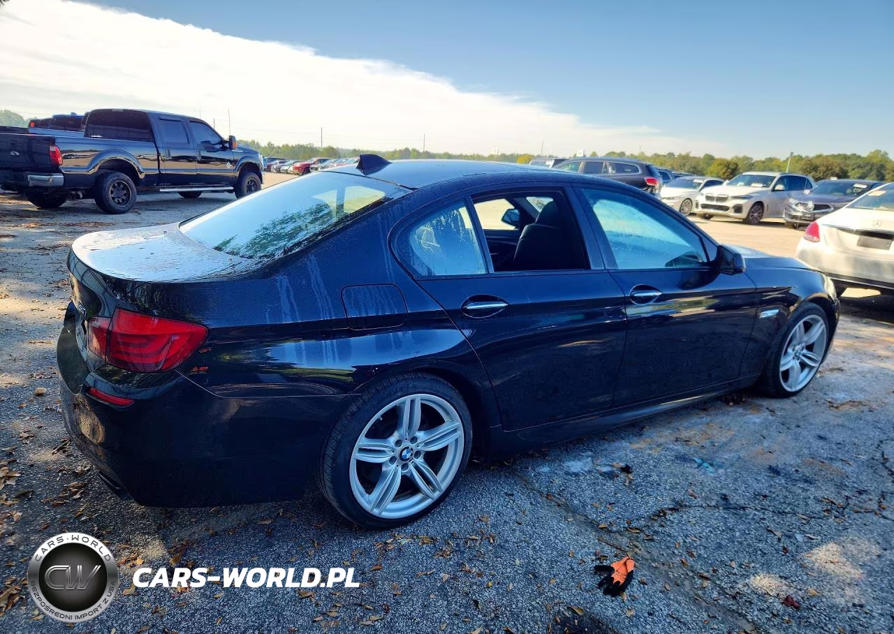 2013 BMW 550 I VIN:WBAFR9C58DDX80501 - 3