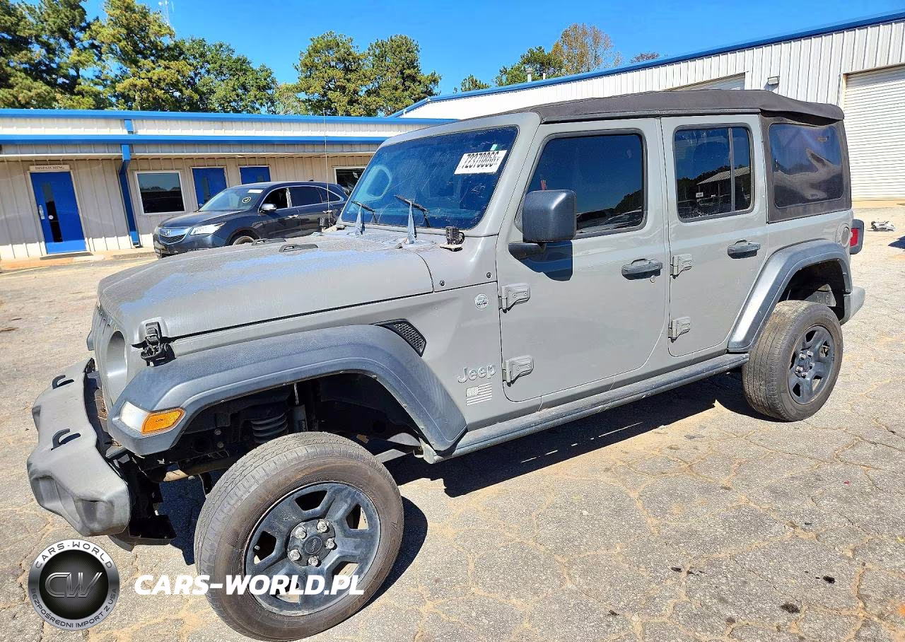 2018 Jeep Wrangler Unlimited Sport VIN:1C4HJXDN0JW274313 - 1