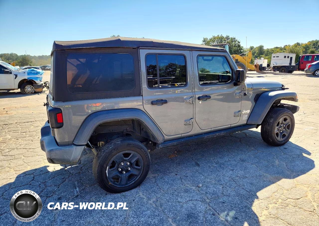 2018 Jeep Wrangler Unlimited Sport VIN:1C4HJXDN0JW274313 - 3