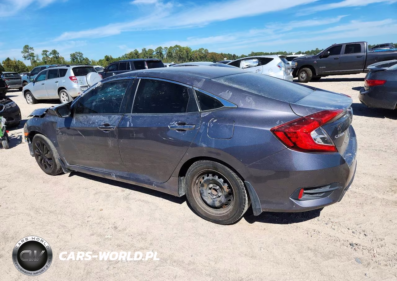 2016 Honda Civic Lx VIN:19XFC2F56GE013613 - 2
