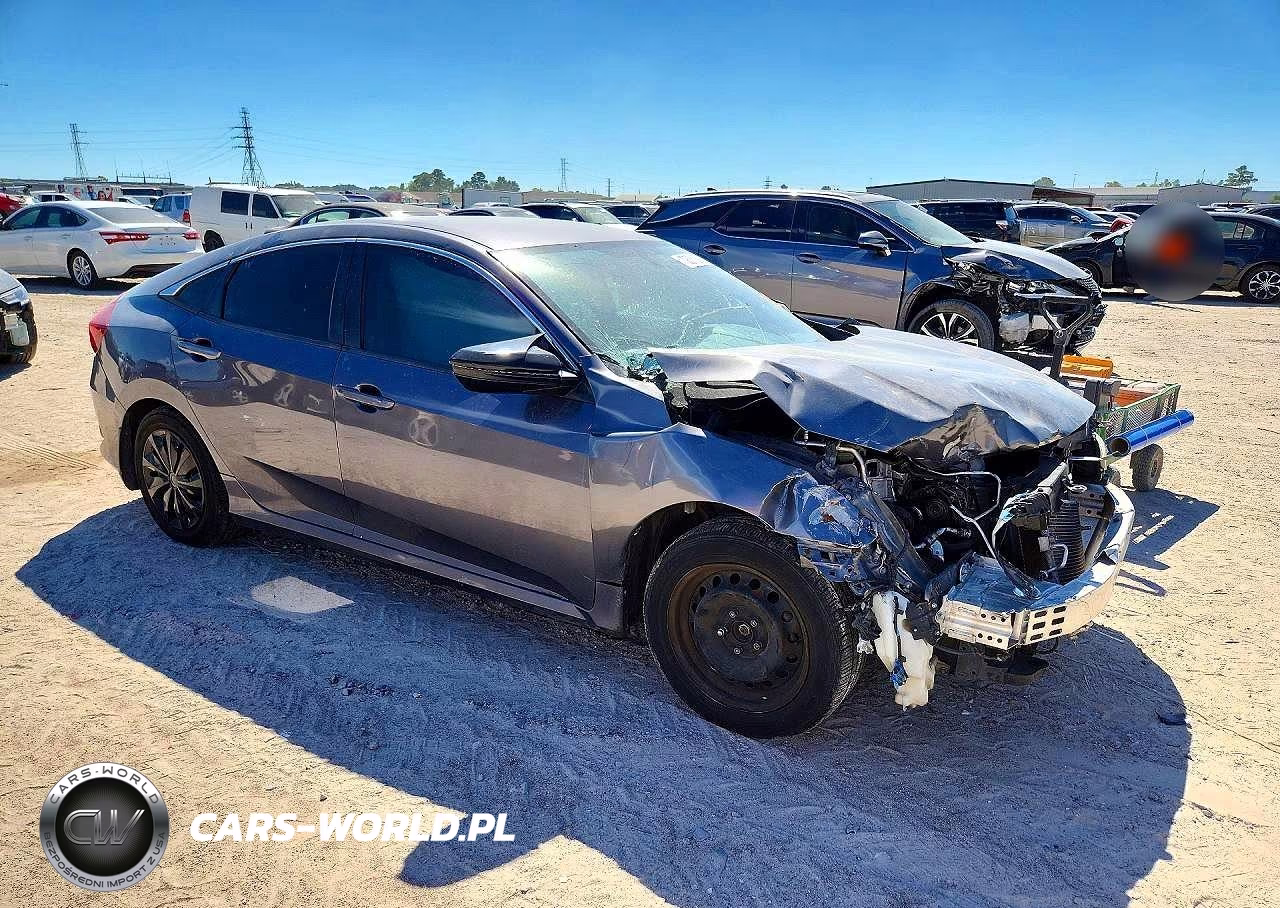 2016 Honda Civic Lx VIN:19XFC2F56GE013613 - 4