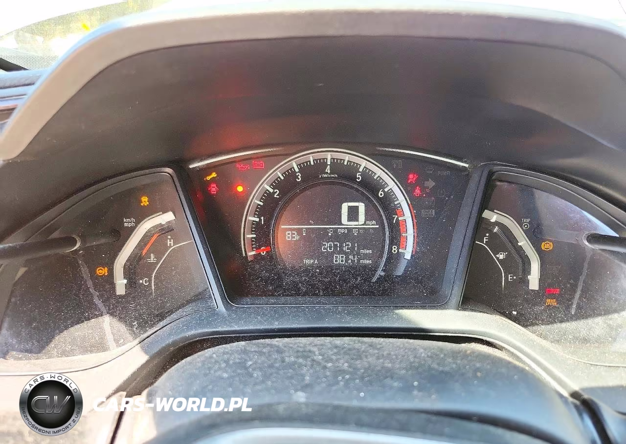 2016 Honda Civic Lx VIN:19XFC2F56GE013613 - 9