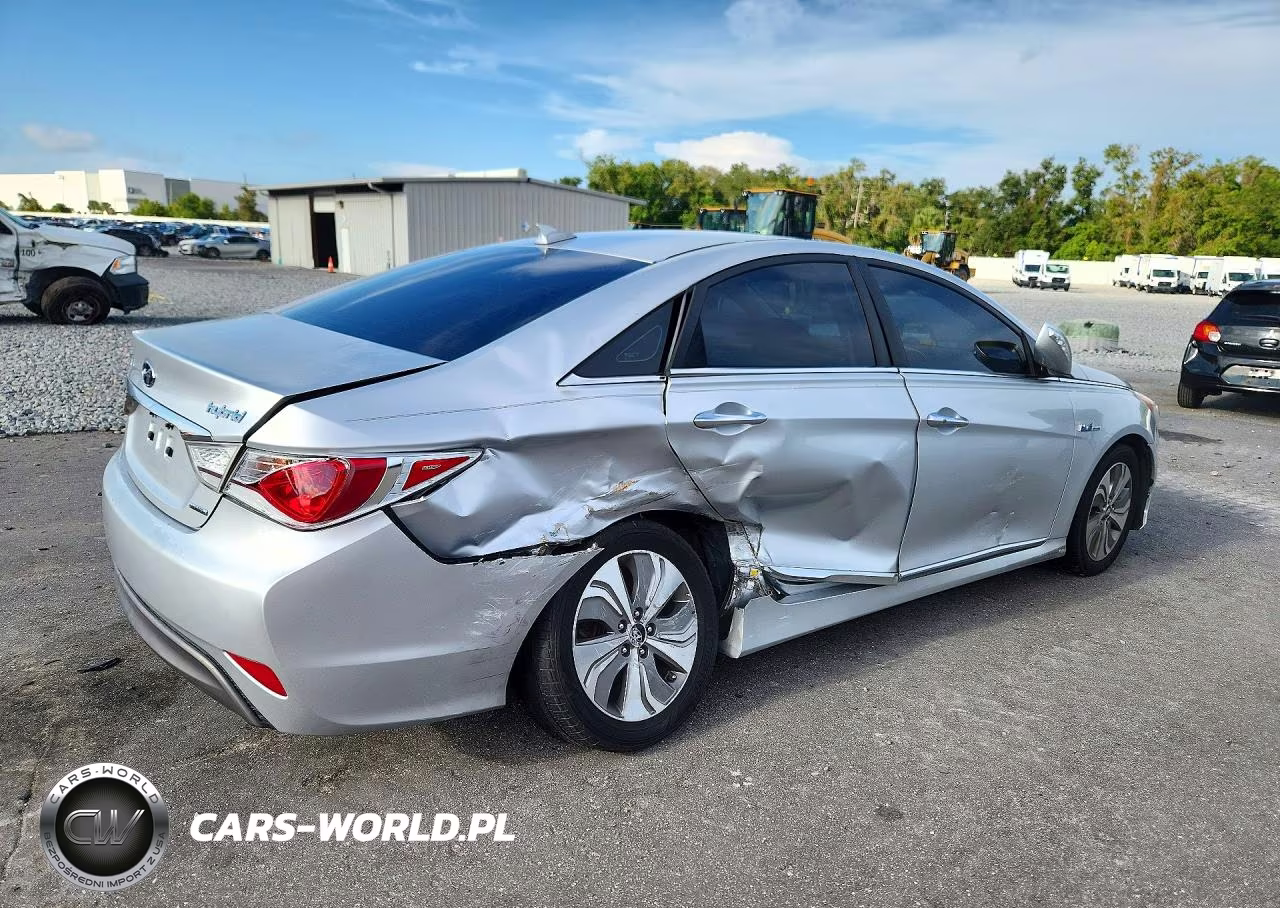2013 Hyundai Sonata Hybrid VIN:KMHEC4A4XDA092977 - 3