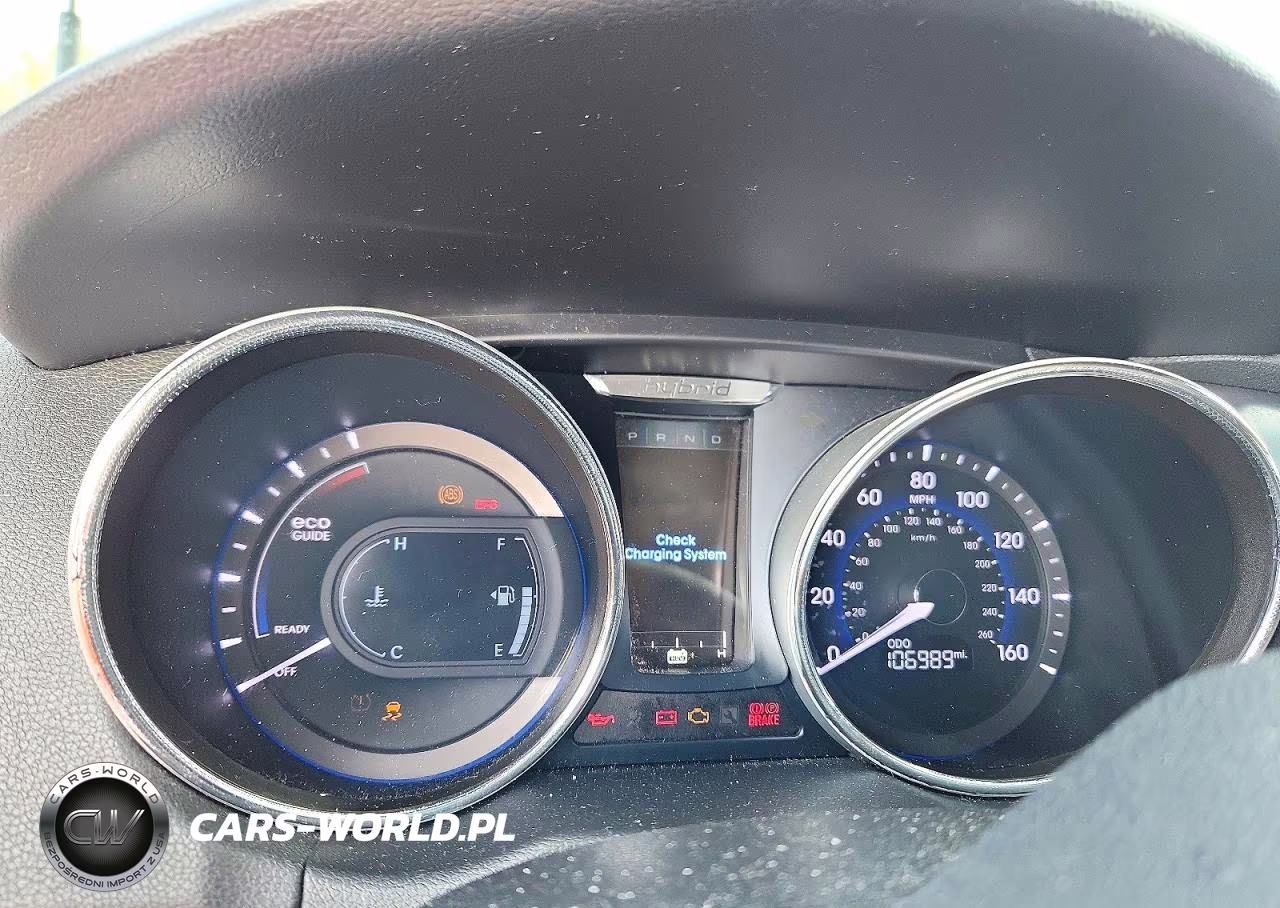 2013 Hyundai Sonata Hybrid VIN:KMHEC4A4XDA092977 - 9