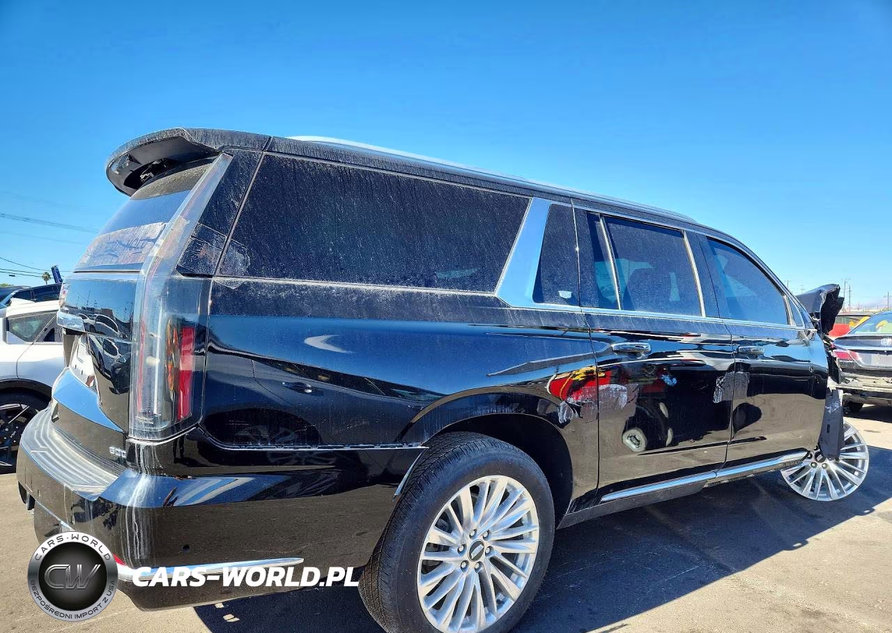 2025 Cadillac Escalade Esv Premium Luxury VIN:1GYS9KRL6SR173845 - 3