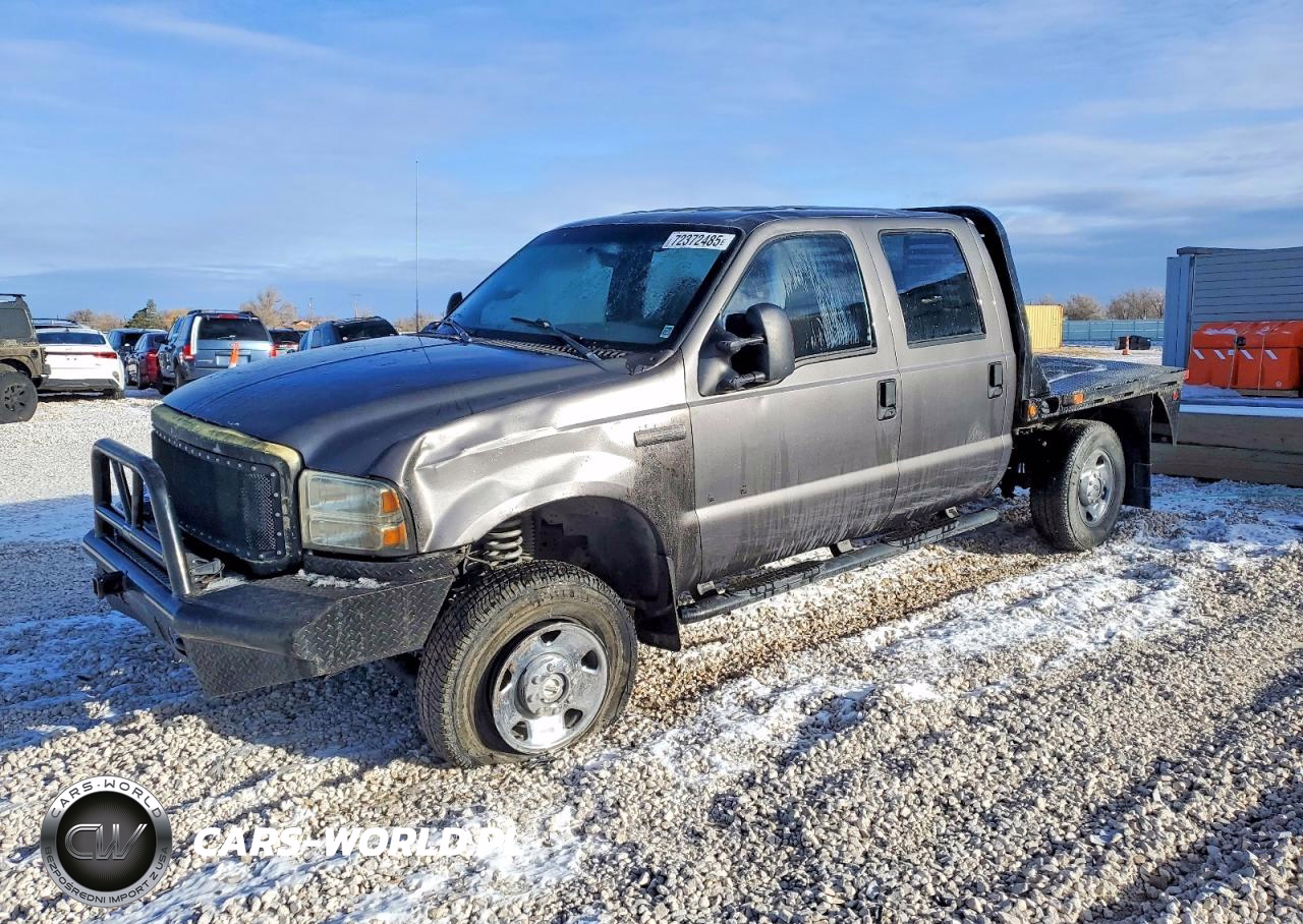 2006 Ford F250 Super Duty Flatbed Truck