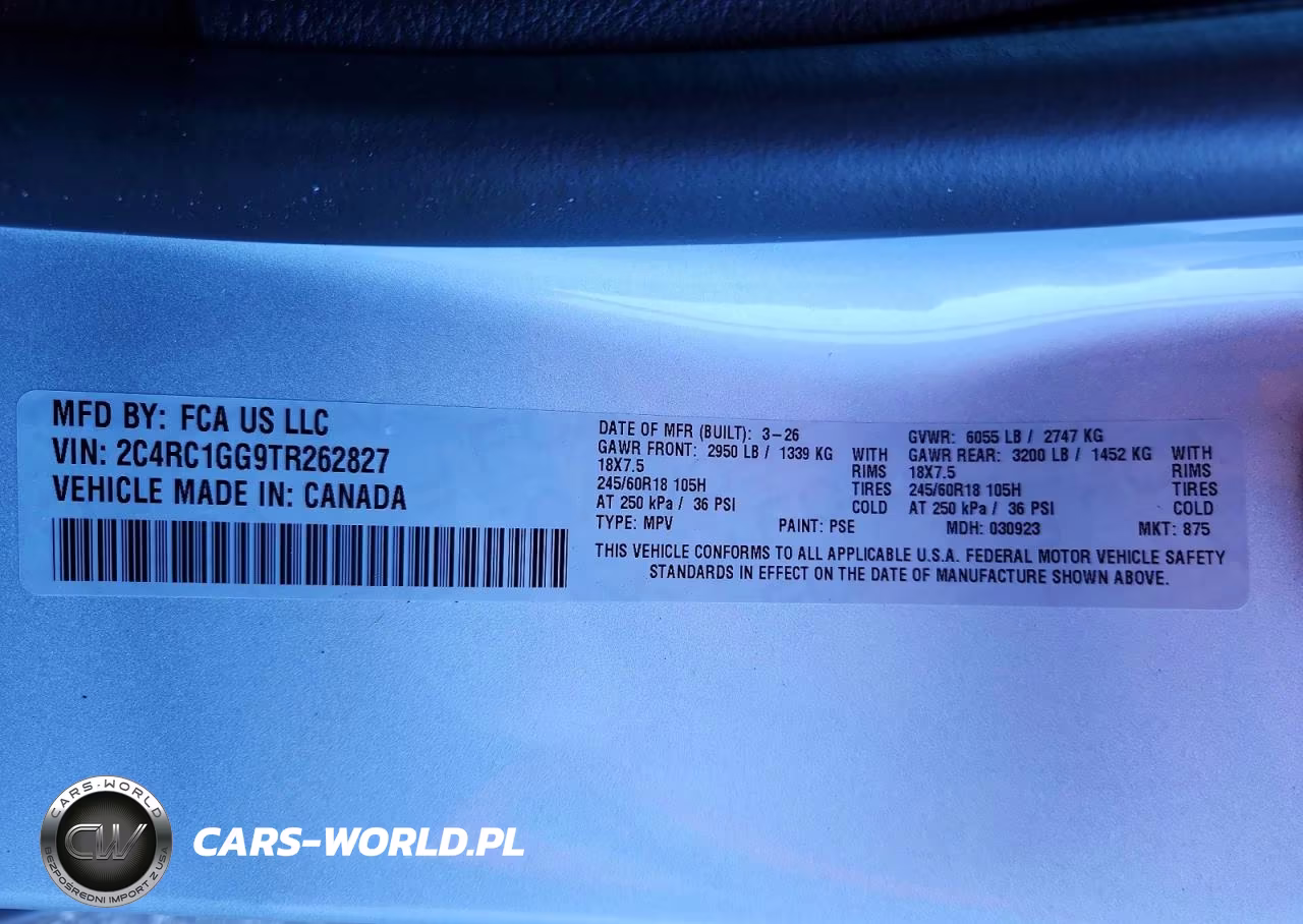 2026 Chrysler Pacifica Limited VIN:2C4RC1GG9TR262827 - 14