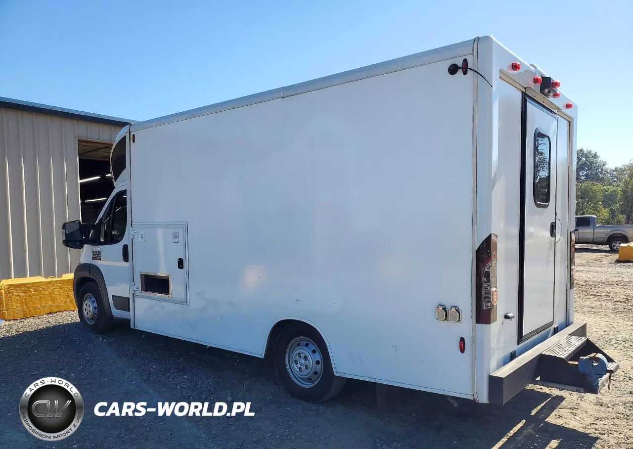 2018 Ram Promaster 3500 Delivery Truck VIN:3C7WRVMG4JE135630 - 2