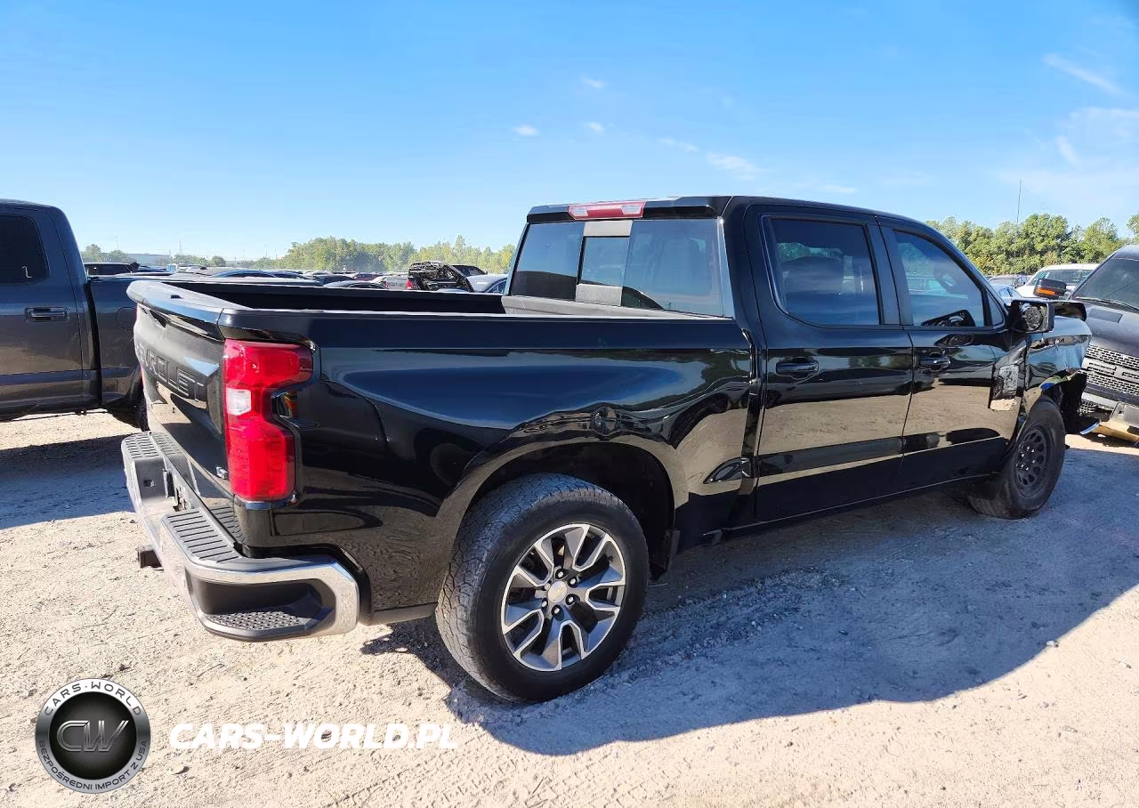 2022 Chevrolet Silverado 1500 Ltd 4Wd Short Bed Lt VIN:1GCUYDED9NZ102557 - 3