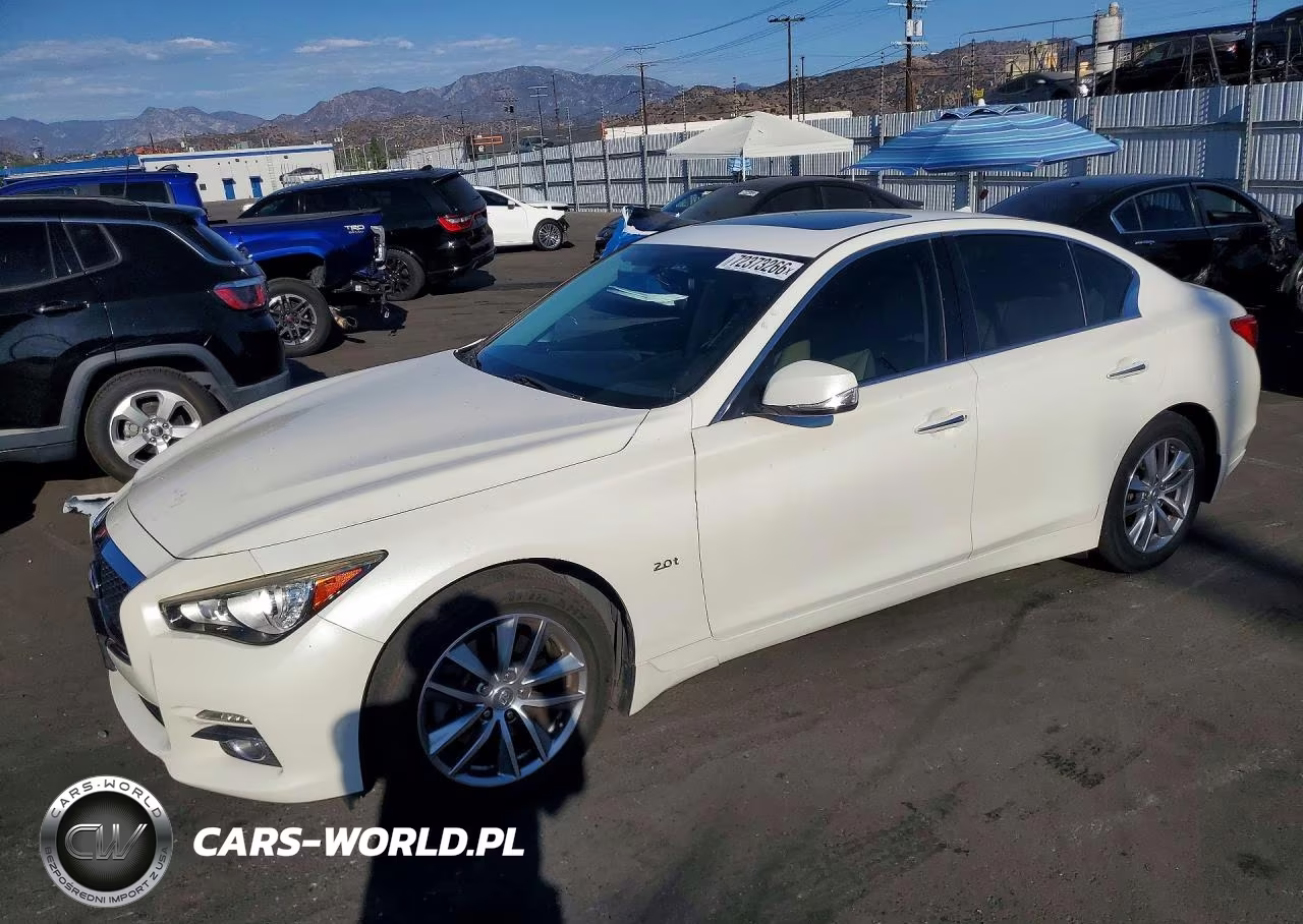 2017 Infiniti Q50 2.0T Premium VIN:JN1CV7AP6HM641180 - 1