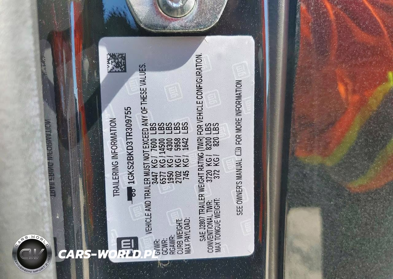 2026 GMC Yukon 4Wd Elevation VIN:1GKS2BKD3TR309755 - 13