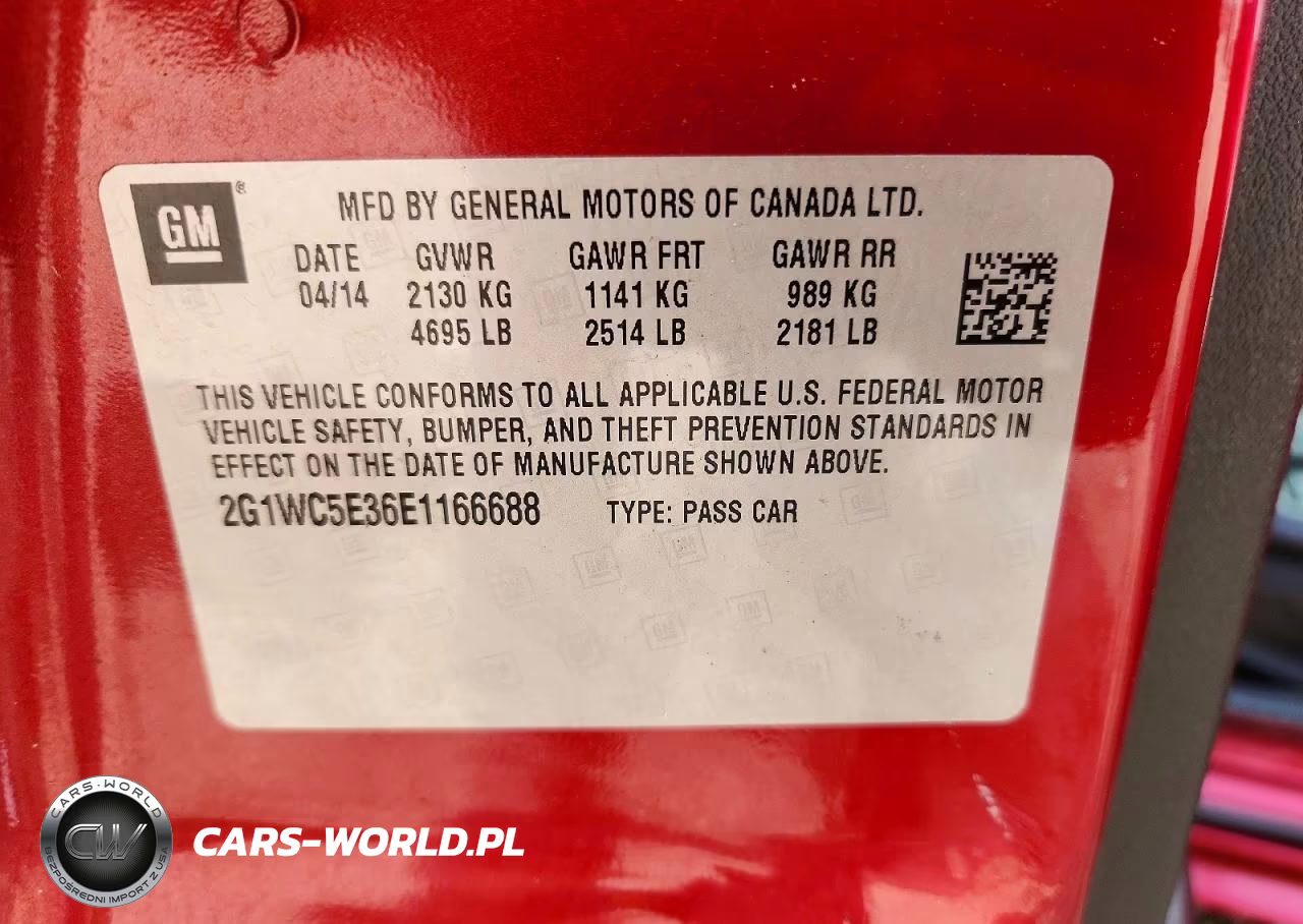 2014 Chevrolet Impala Limited Ltz VIN:2G1WC5E36E1166688 - 12