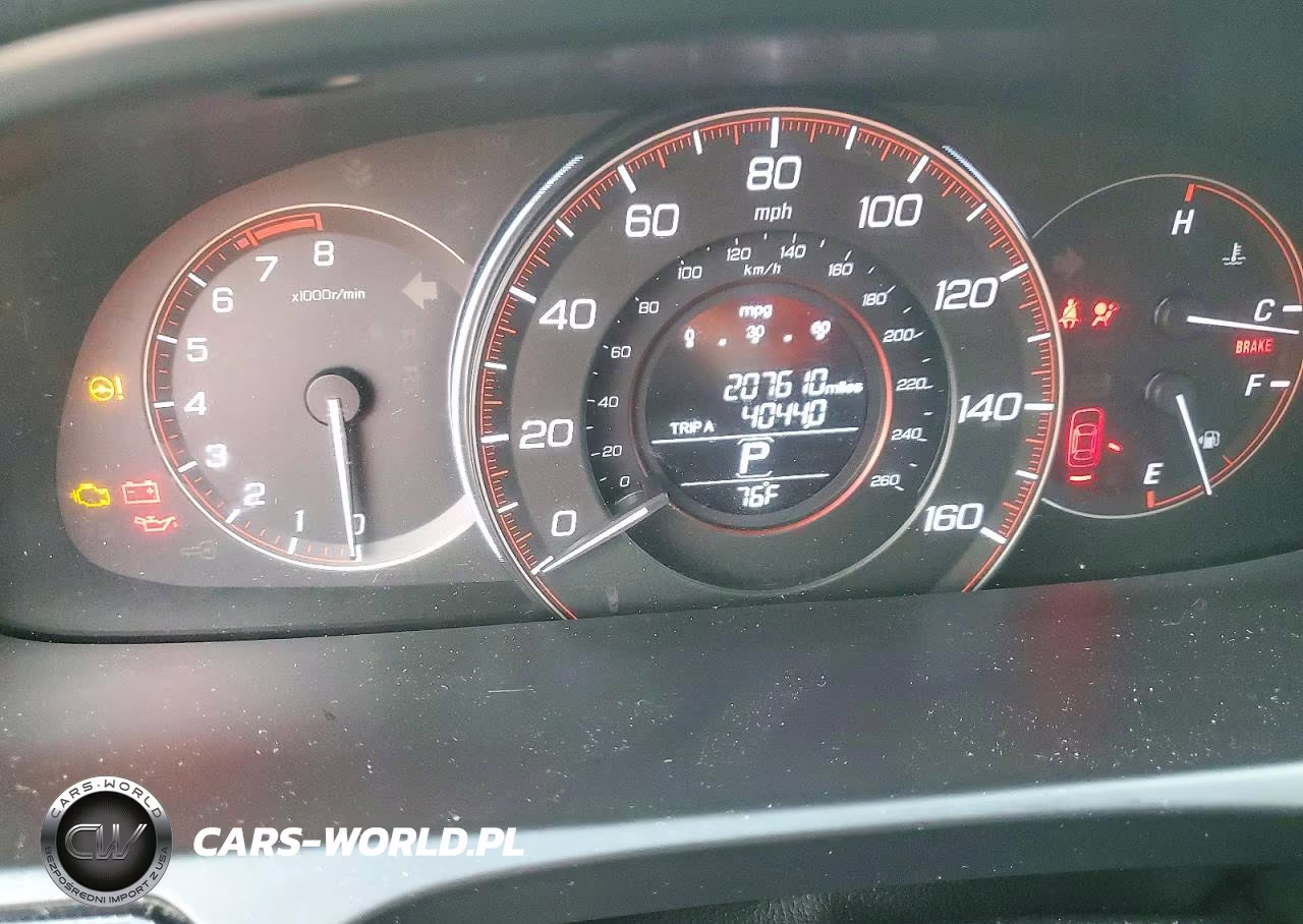 2015 Honda Accord Sport VIN:1HGCR2F52FA138323 - 9