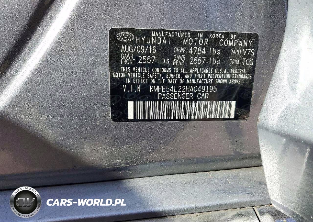 2017 Hyundai Sonata Plug-In Hybrid Limited VIN:KMHE54L22HA049195 - 12