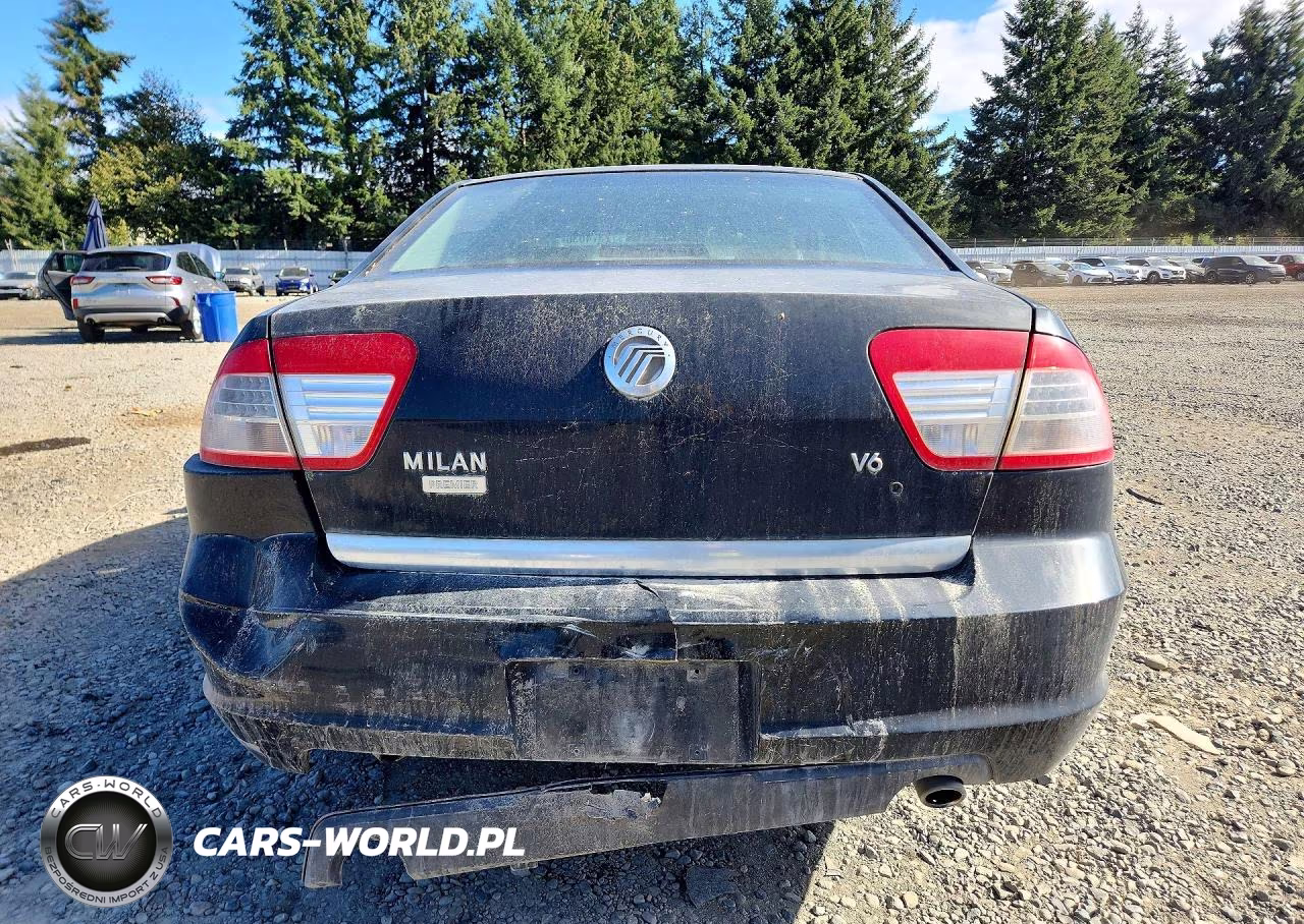 2006 Mercury Milan Premier VIN:3MEHM08126R611997 - 6