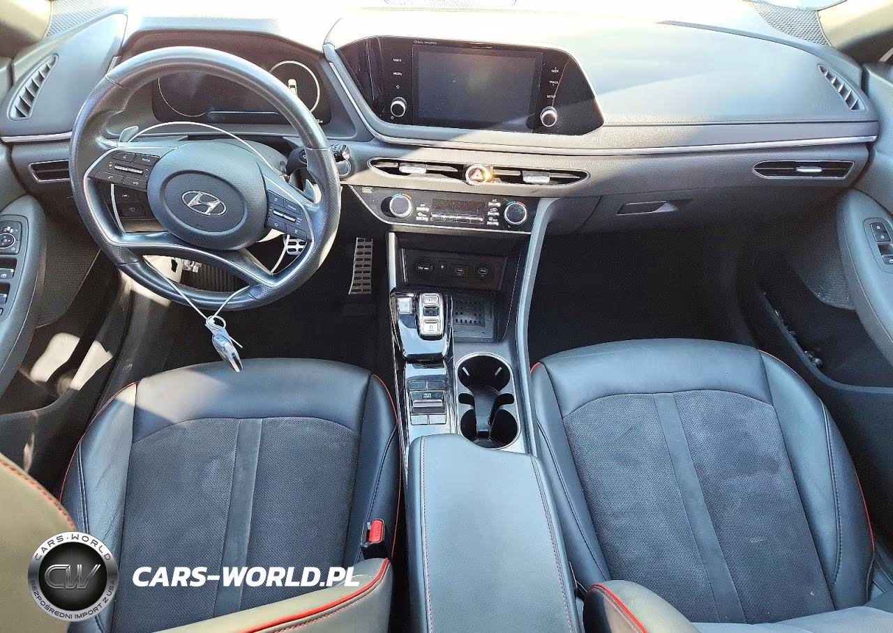2020 Hyundai Sonata Sel Plus VIN:5NPEJ4J25LH050717 - 8