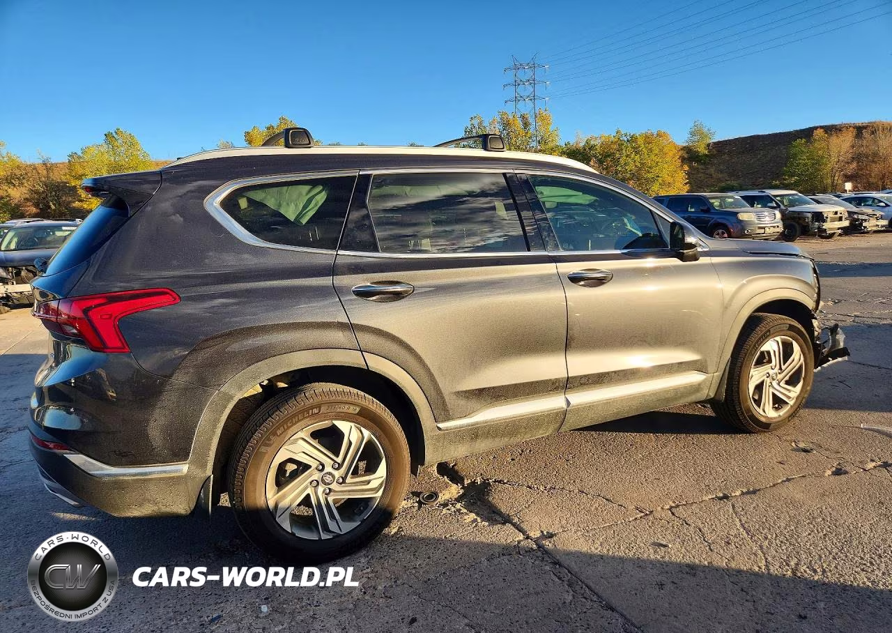 2022 Hyundai Santa Fe Sel VIN:5NMS3DAJ9NH428316 - 3