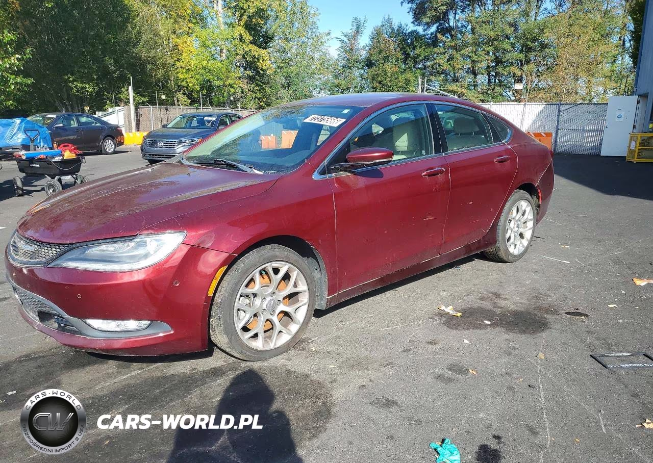 2015 Chrysler 200 C VIN:1C3CCCEGXFN567280 - 1