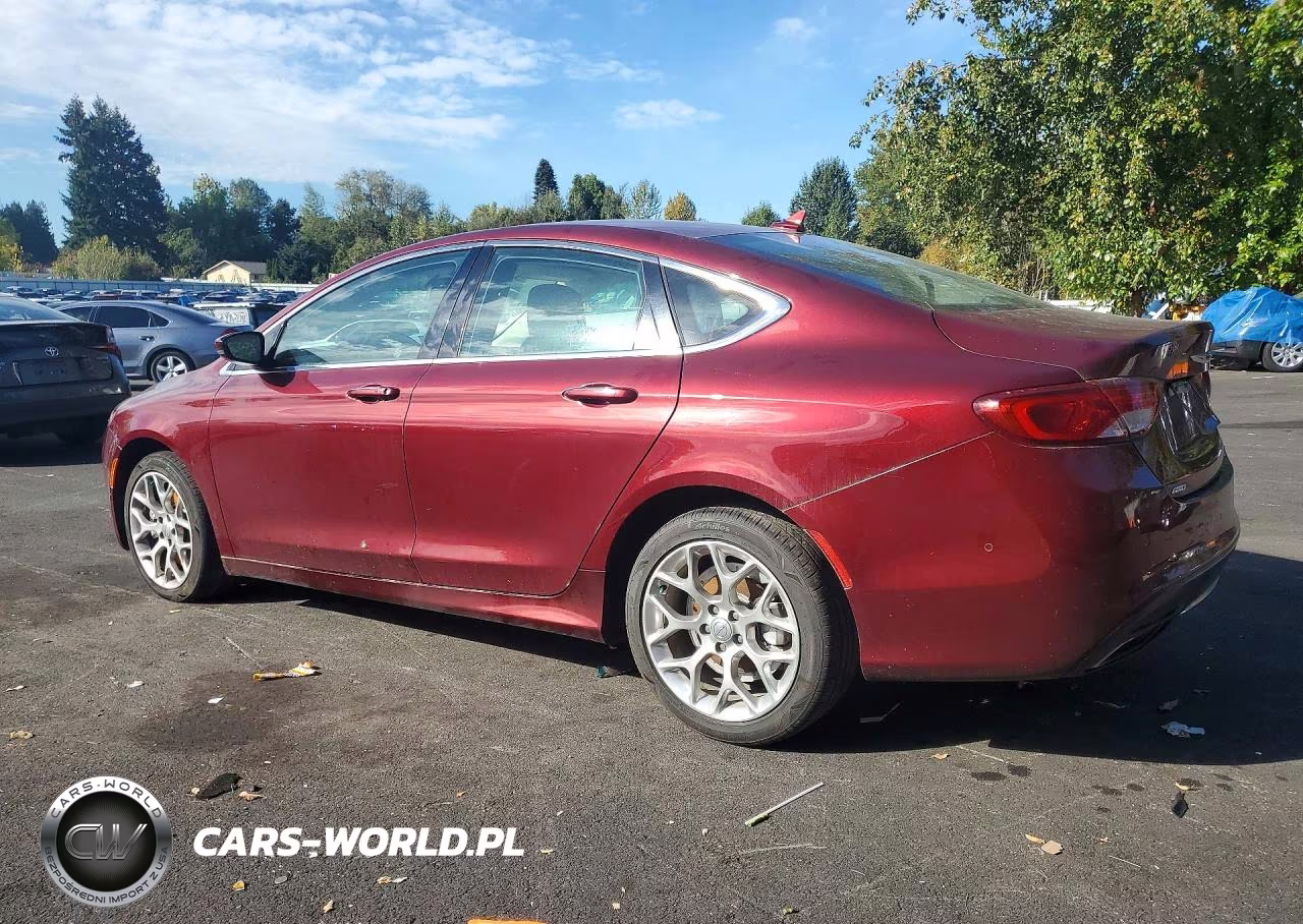 2015 Chrysler 200 C VIN:1C3CCCEGXFN567280 - 2
