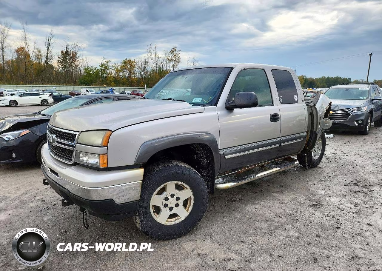 2006 Chevrolet Silverado K1500 VIN:2GCEK19B761334842 - 1