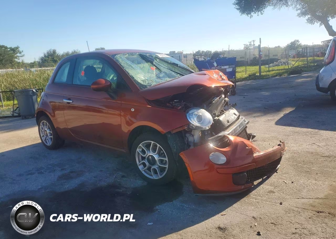 2015 Fiat 500 Pop VIN:3C3CFFAR7FT590239 - 4