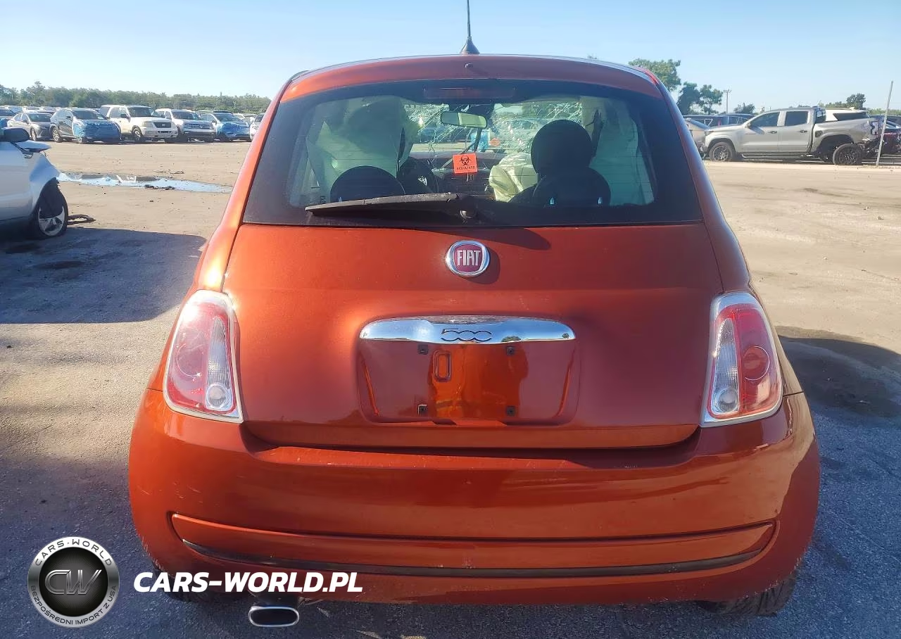 2015 Fiat 500 Pop VIN:3C3CFFAR7FT590239 - 6