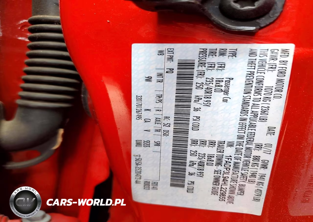 2017 Ford Focus St VIN:1FADP3L94HL229855 - 12