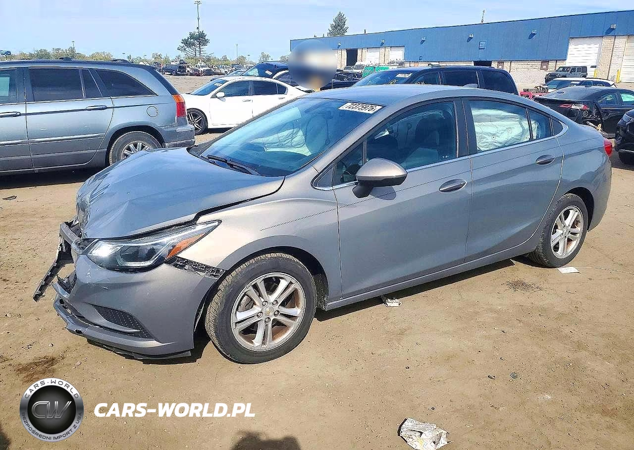 2017 Chevrolet Cruze Lt VIN:1G1BE5SM6H7151900 - 1