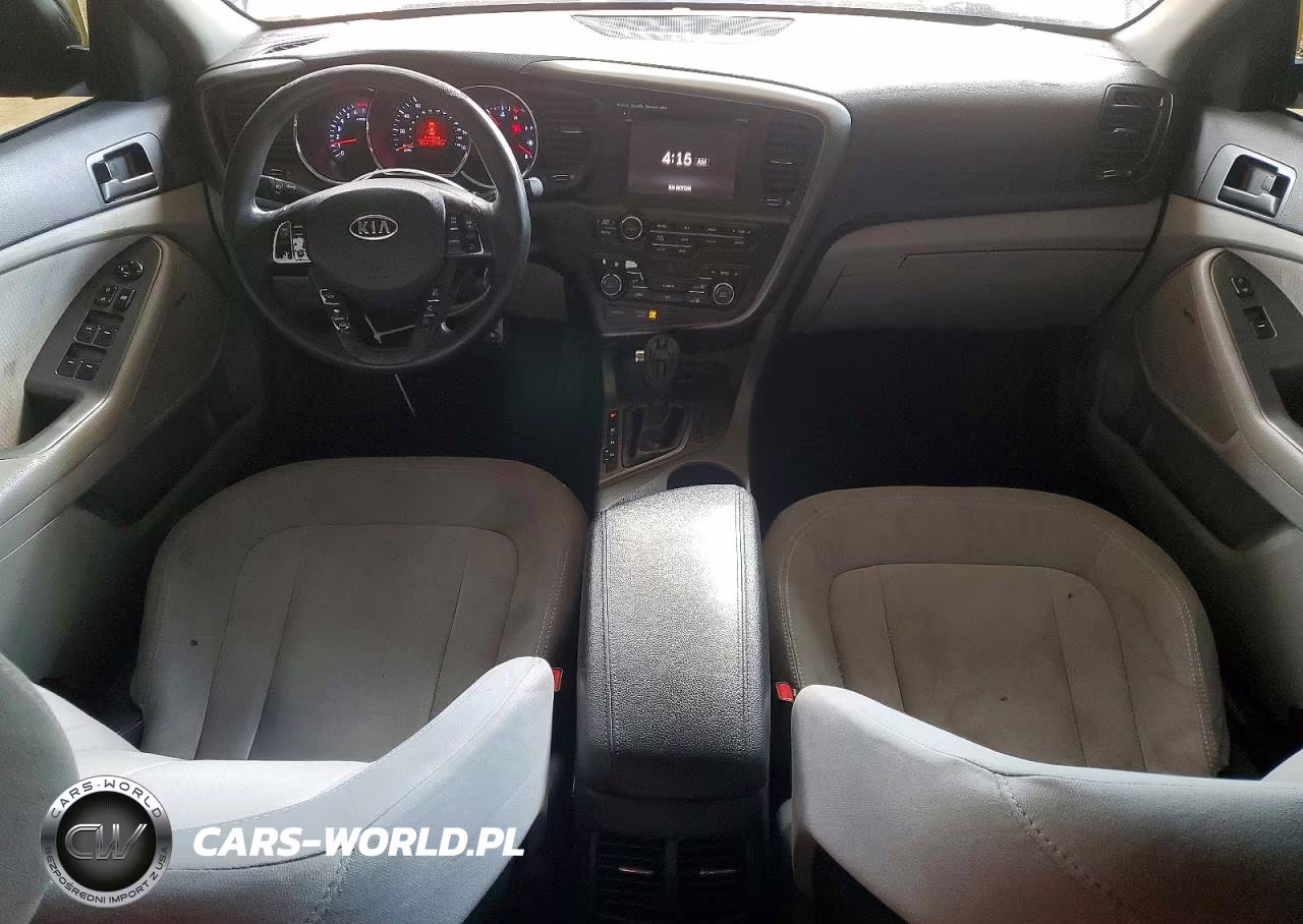 2011 Kia Optima Lx VIN:KNAGM4A72B5119337 - 8
