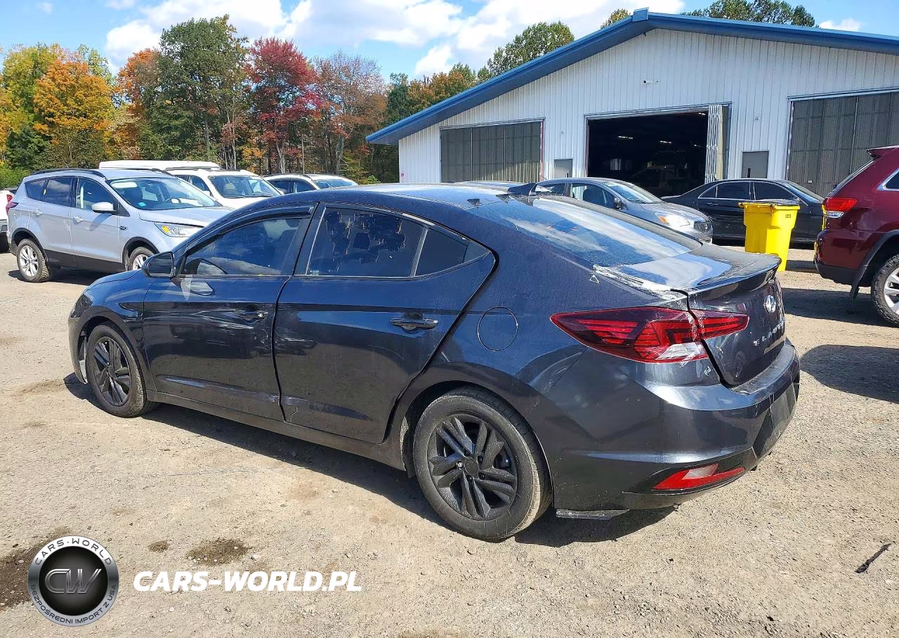 2020 Hyundai Elantra Sel VIN:5NPD84LFXLH622338 - 2