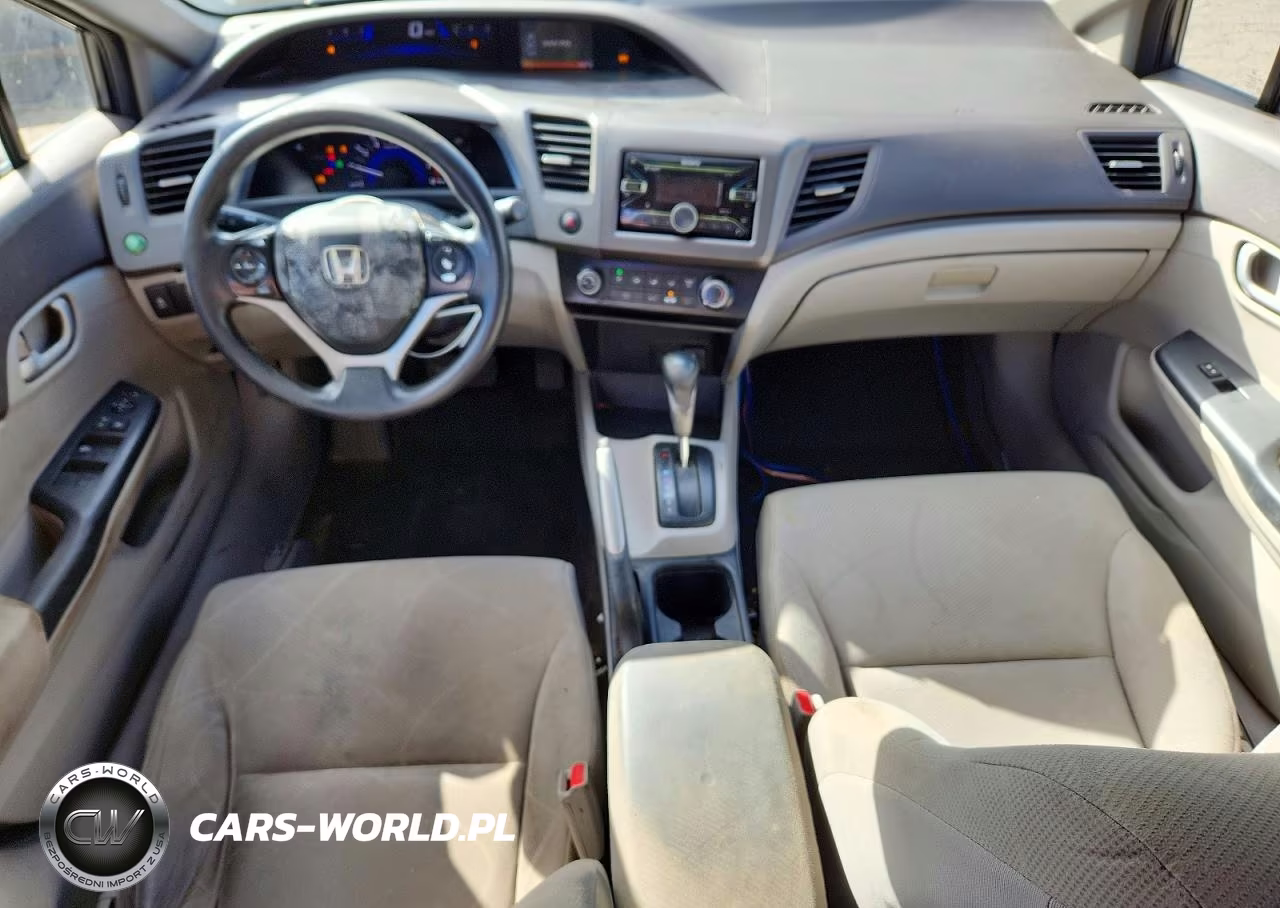 2012 Honda Civic Lx VIN:19XFB2F54CE313440 - 8