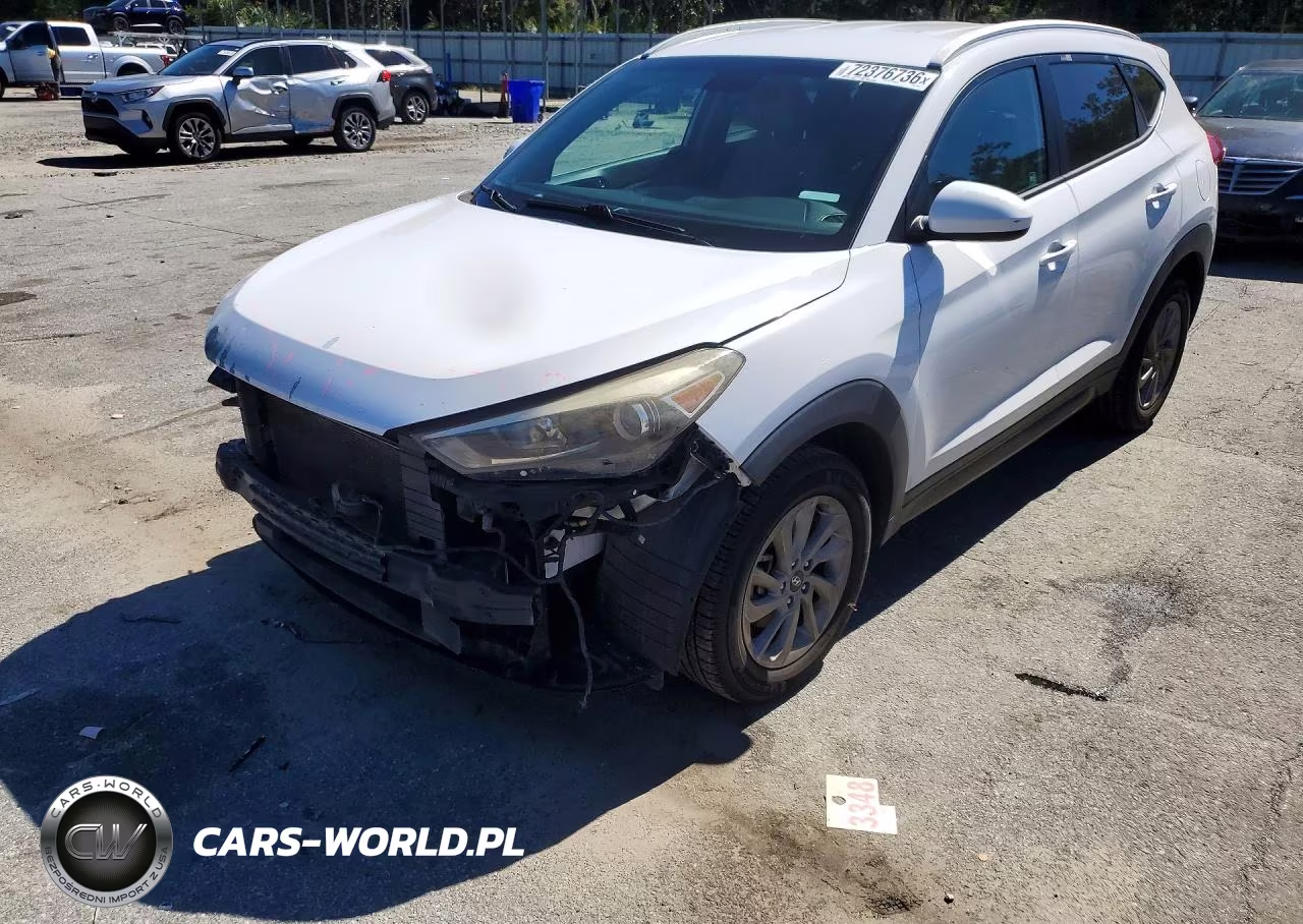 2016 Hyundai Tucson Se VIN:KM8J33A49GU045855 - 1