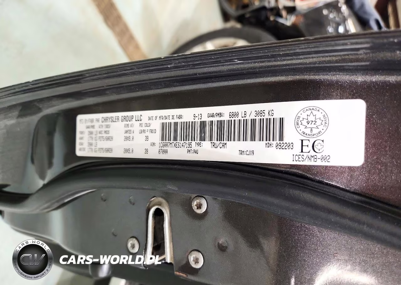 2014 Ram 1500 Sport VIN:1C6RR7MTXES147195 - 12
