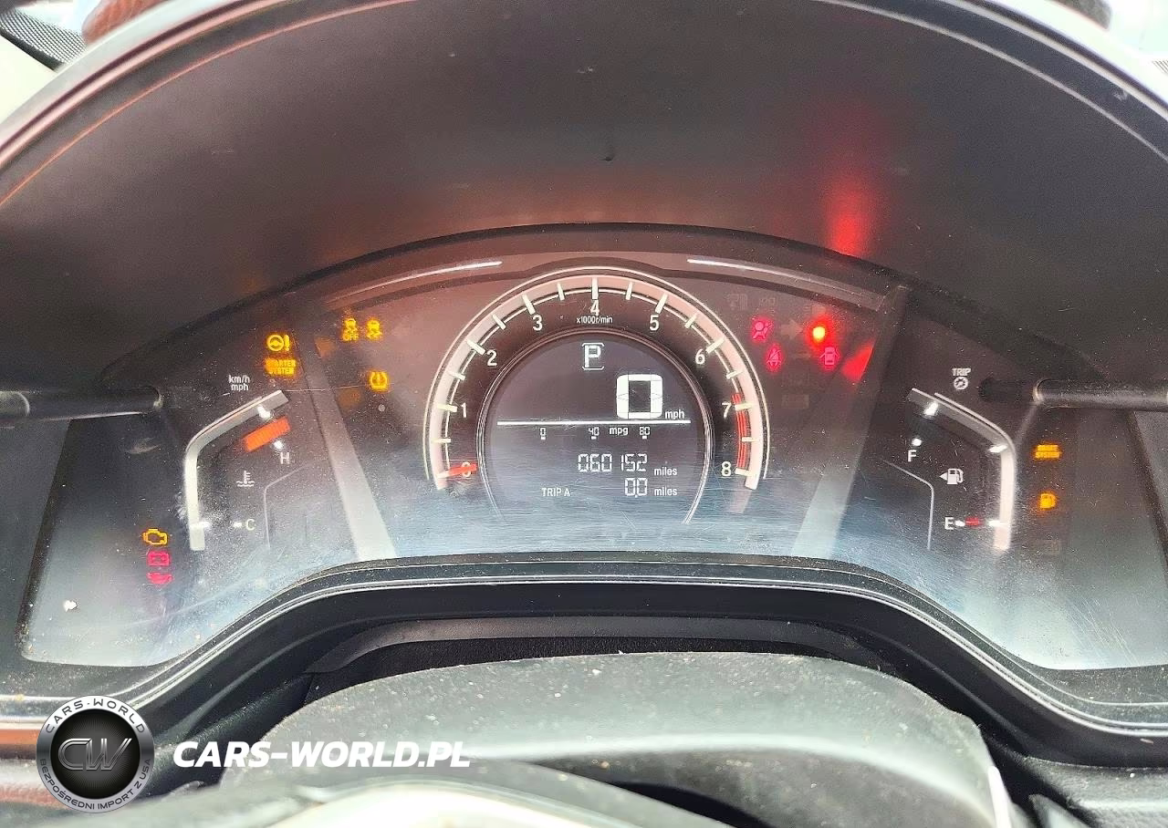2019 Honda Cr-V Lx VIN:2HKRW6H32KH211813 - 9