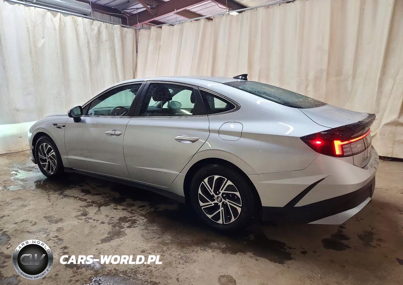 2026 Hyundai Sonata Hybrid Blue VIN:KMHL24JJ5TA171195 - 2