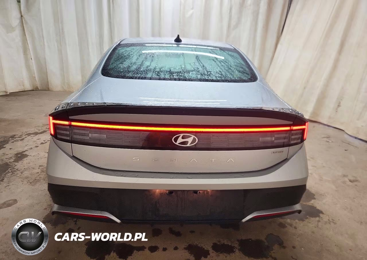 2026 Hyundai Sonata Hybrid Blue VIN:KMHL24JJ5TA171195 - 6