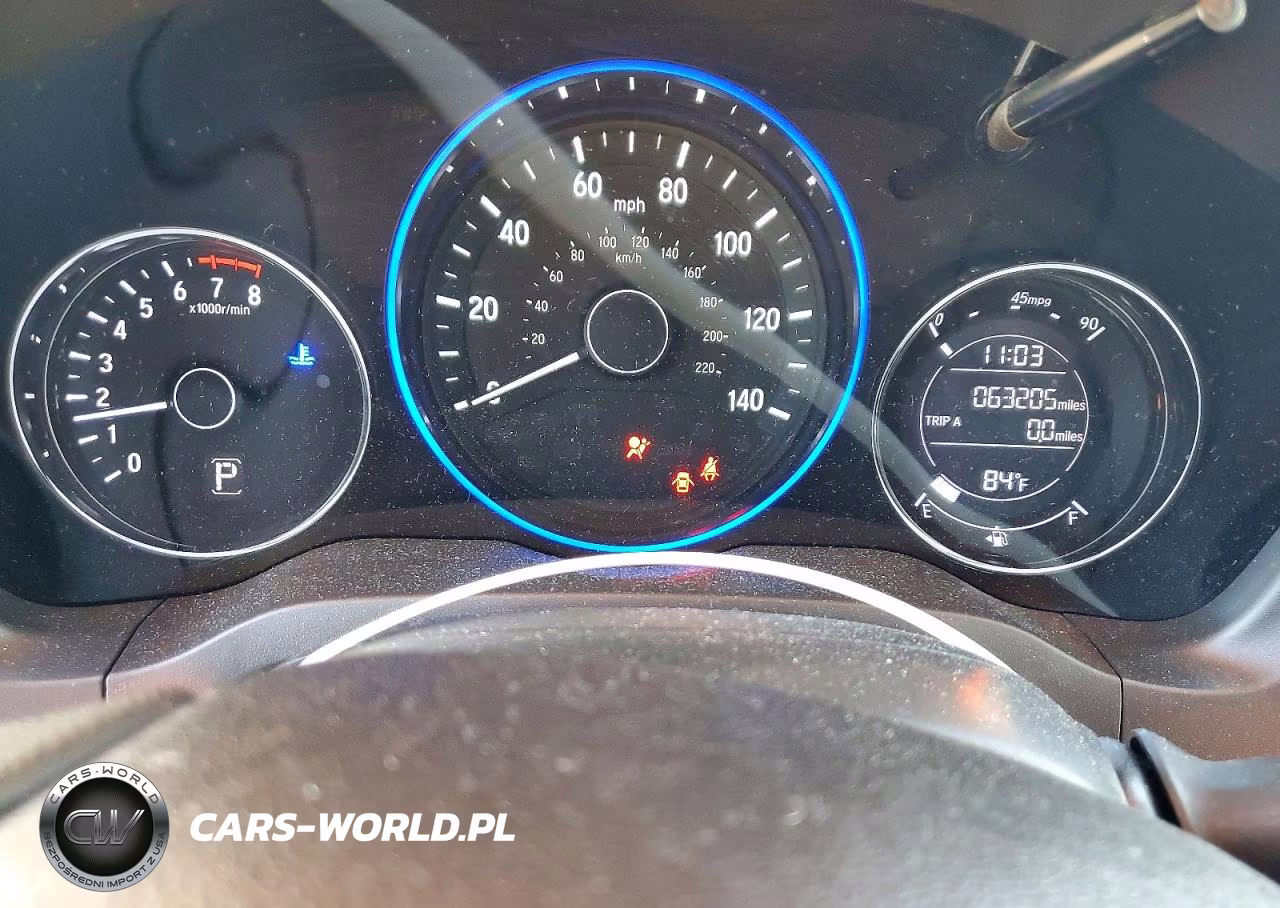 2021 Honda Hr-V Lx VIN:3CZRU5H33MM709817 - 9