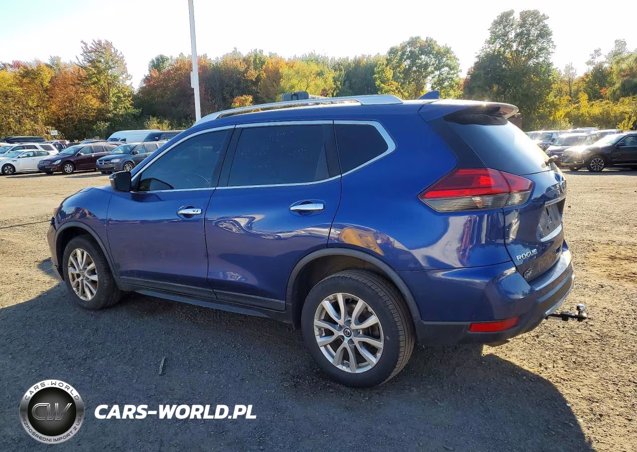 2017 Nissan Rogue Sv VIN:KNMAT2MV4HP585424 - 2