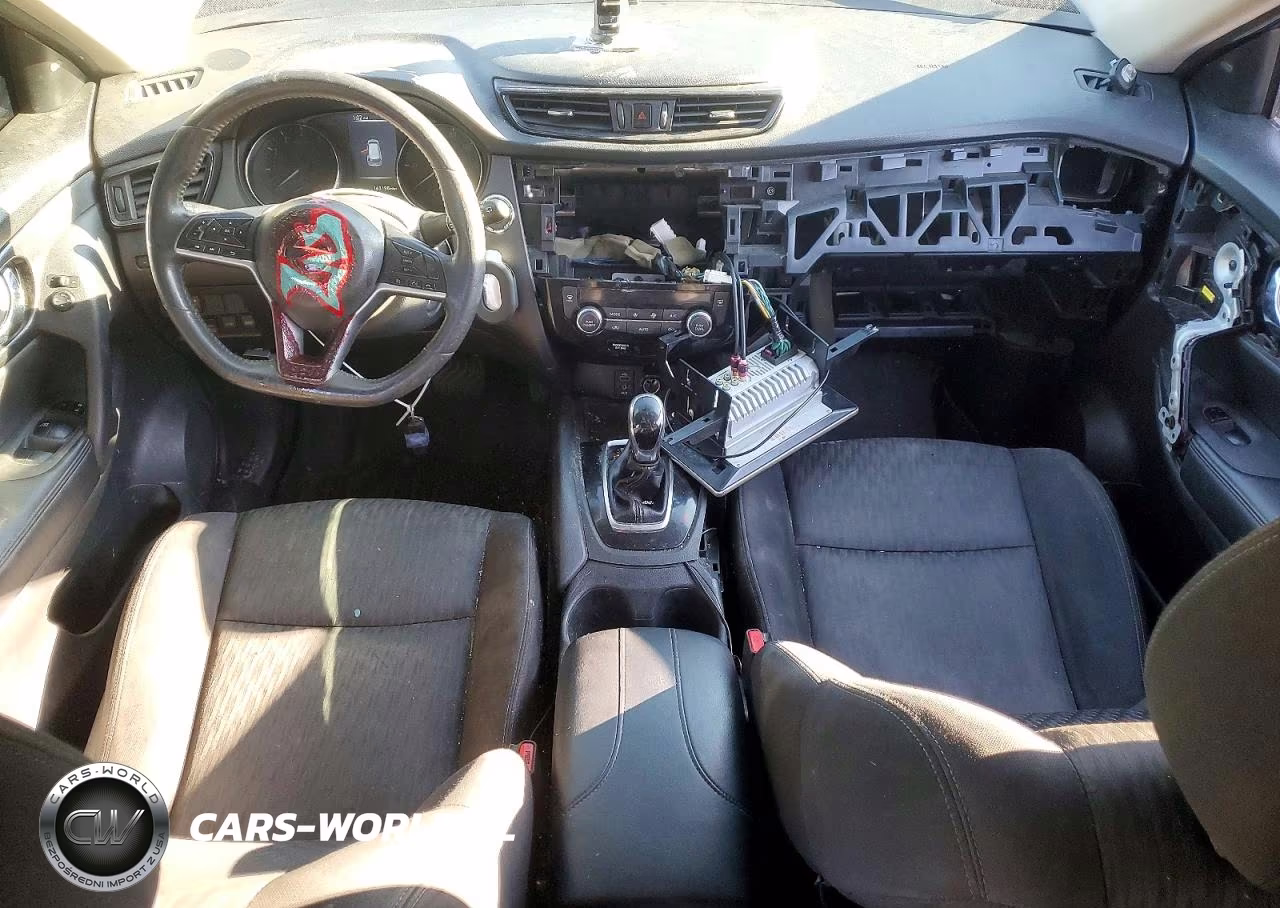 2017 Nissan Rogue Sv VIN:KNMAT2MV4HP585424 - 8