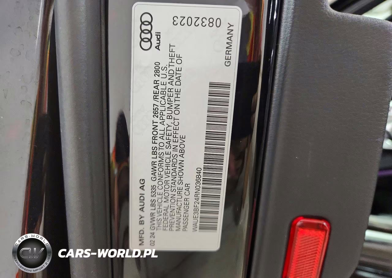 2024 Audi A6 Premium Plus VIN:WAUE3BF24RN036840 - 12