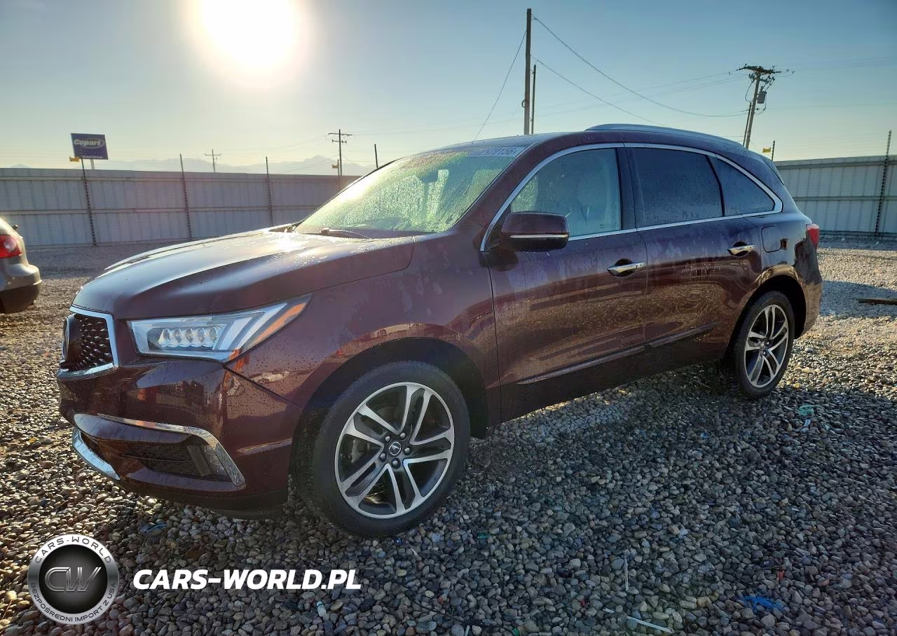 2017 Acura Mdx Advance VIN:5FRYD4H90HB004322 - 1