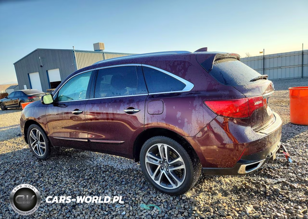2017 Acura Mdx Advance VIN:5FRYD4H90HB004322 - 2