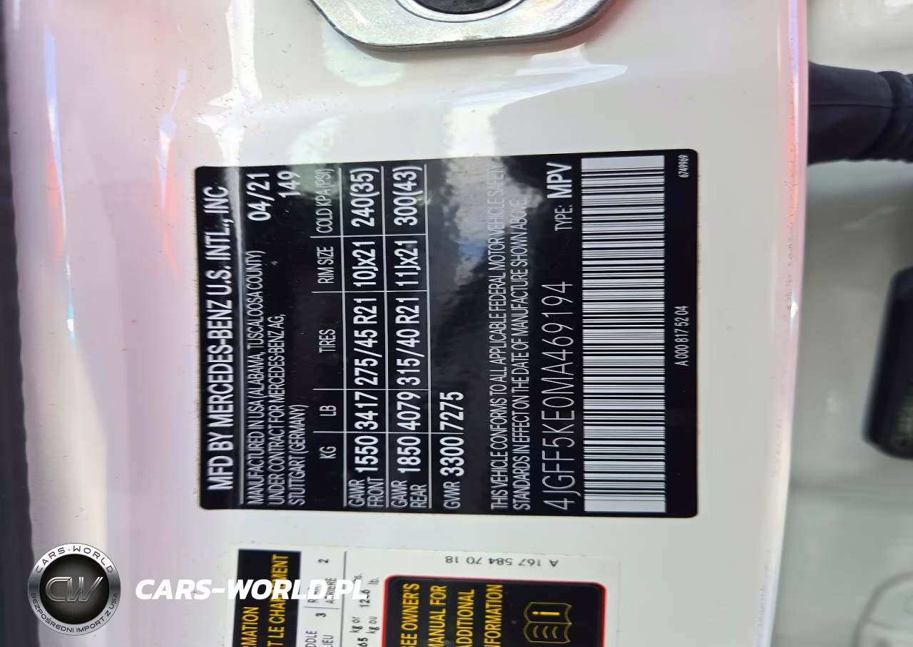 2021 Mercedes-Benz Gls 450 4Matic VIN:4JGFF5KE0MA469194 - 13