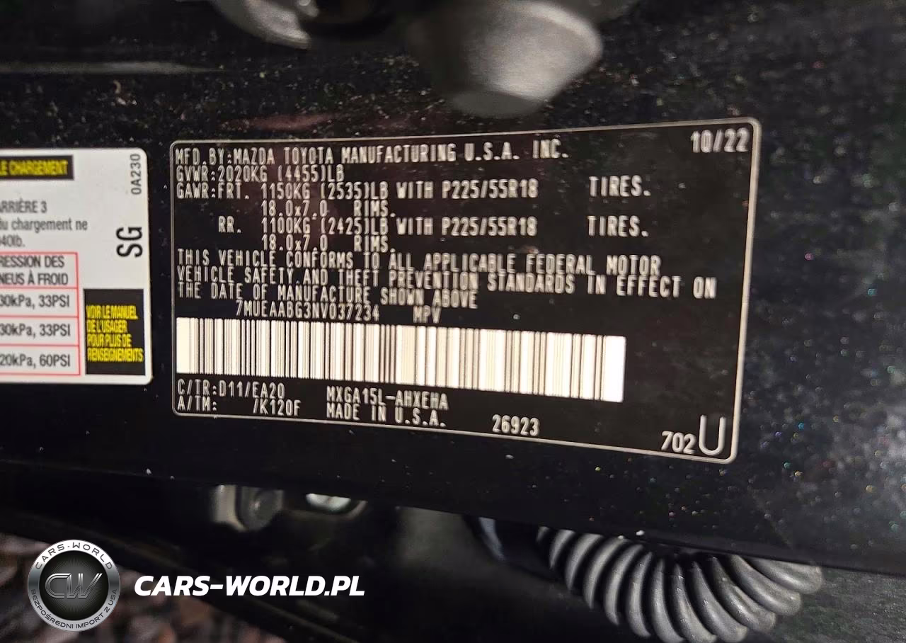 2022 Toyota Corolla Cross Xle VIN:7MUEAABG3NV037234 - 13